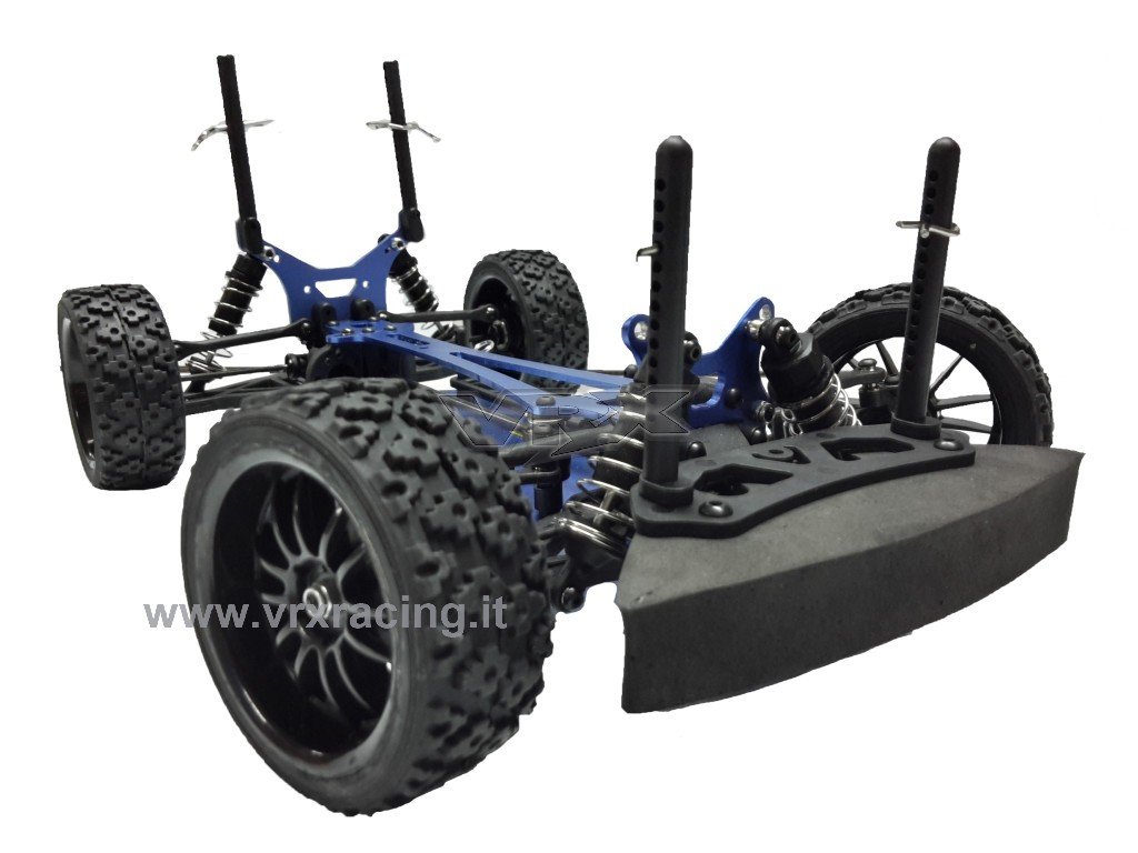 VRX Stradale Flash Rally XR16 auto RC 1/16 meccanica 4WD