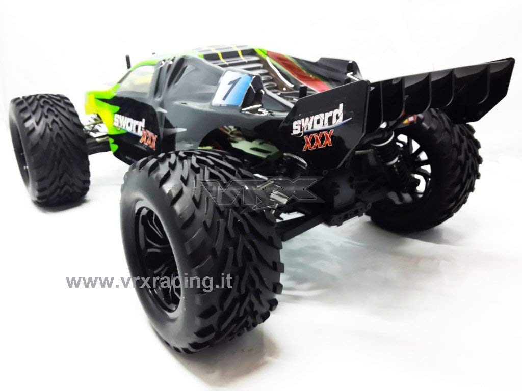 VRX XXX Sword Truggy RC 1/10 spazzole RC-550 RTR 4WD