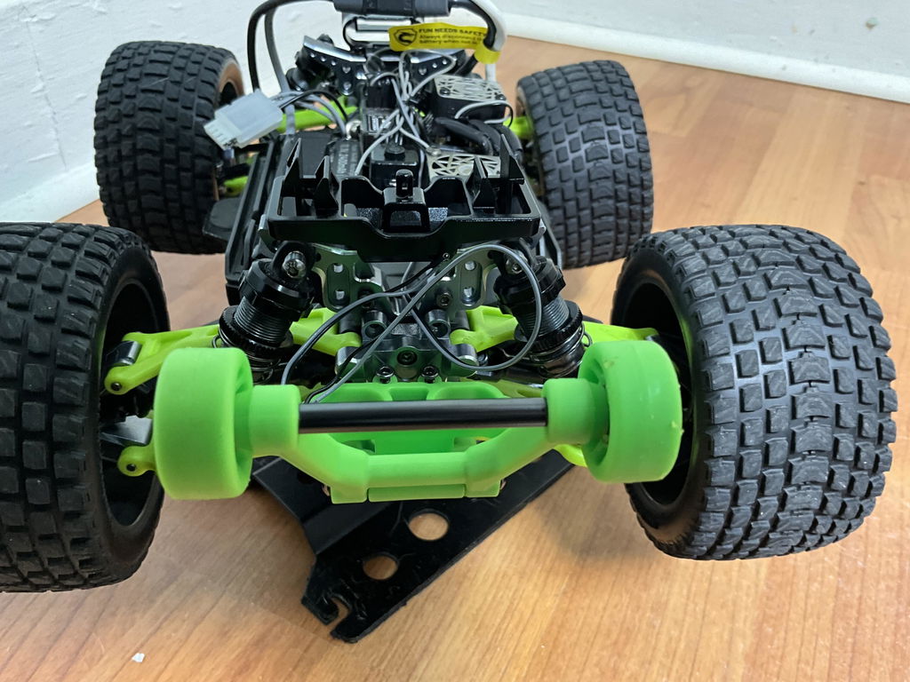 UDI RC UD16 Wheelie Bar Verde P16-039C 1 Pezzo