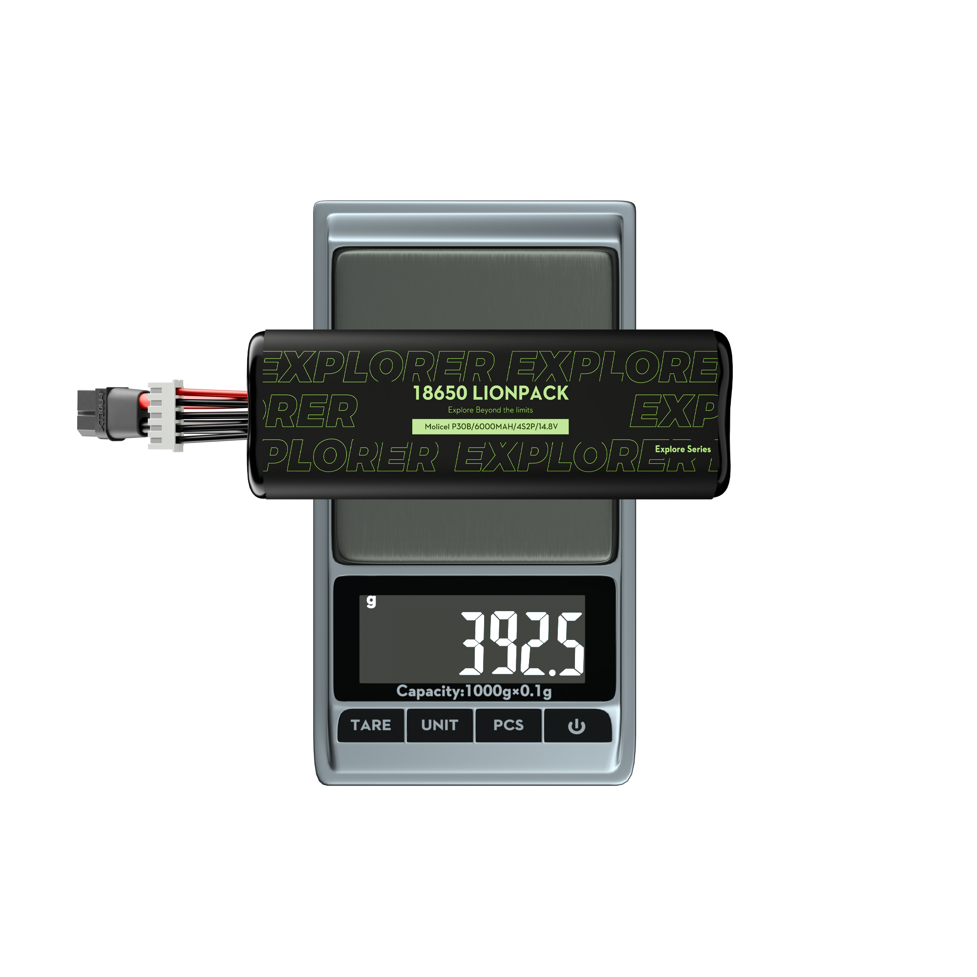 FlyWoo Explorer 4S2P 6000mAh Batteria Li-Ion Molicell