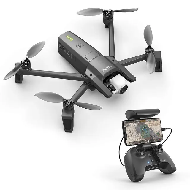 Parrot Anafi Base Drone 4K HDR 21MP Gimbal 180° Nero