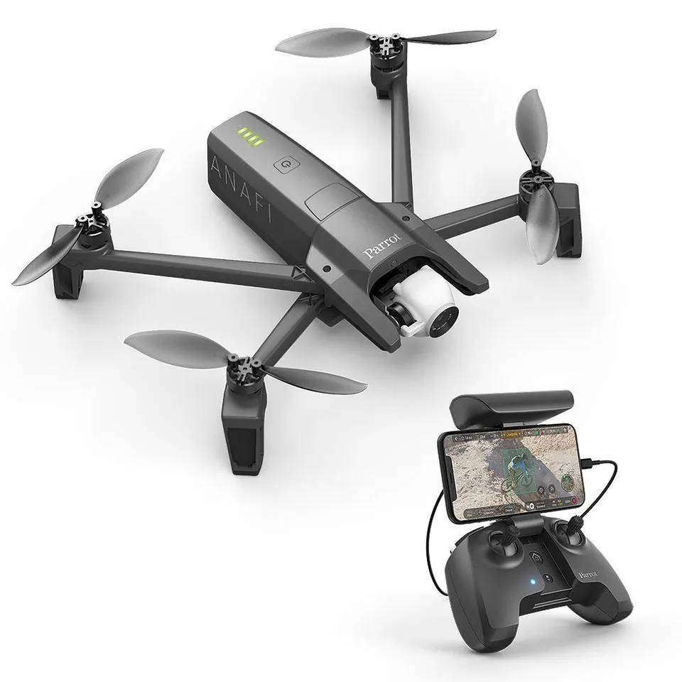 Parrot Anafi Base Drone 4K HDR 21MP Gimbal 180° Nero