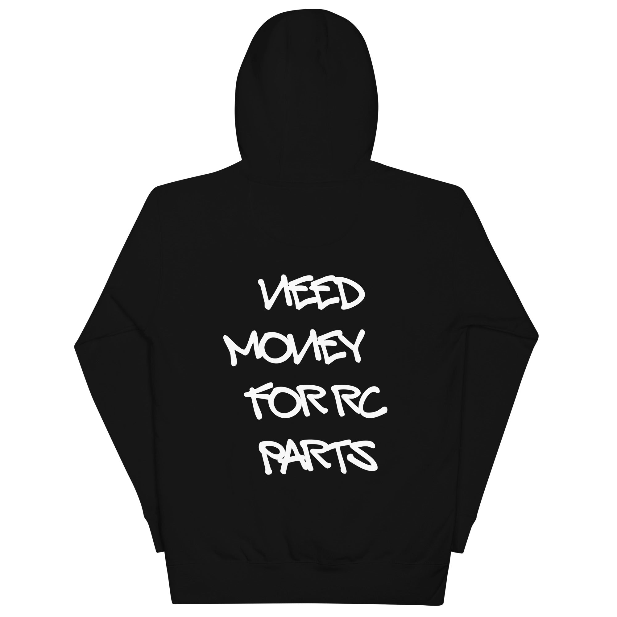Wallie Builds Broke Racer Hoodie felpa cappuccio L cotone