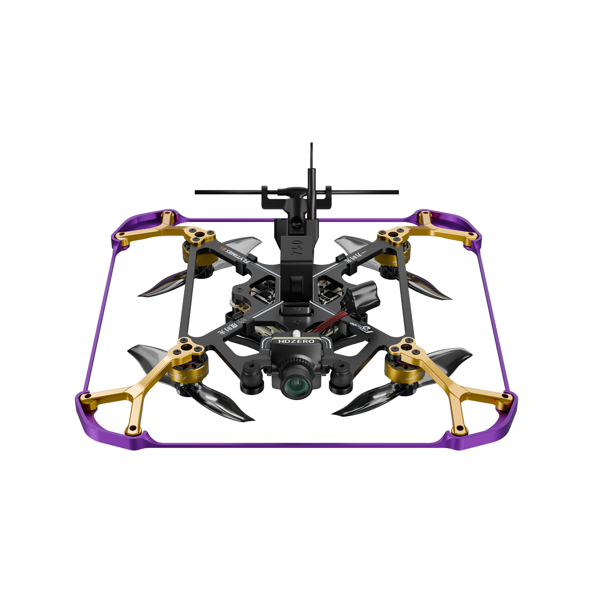 FlyWoo Flytimes 85 micro drone HDZero 2S riprese indoor