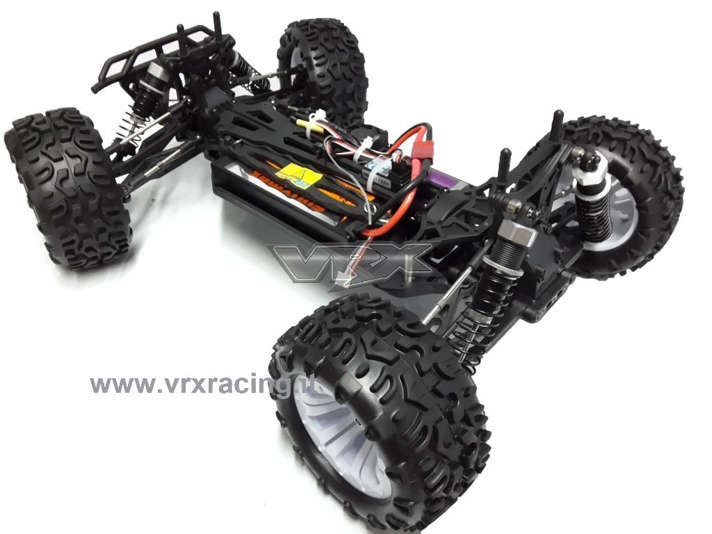 VRX Rangster 1/10 automodello brushless 4WD giallo RTR