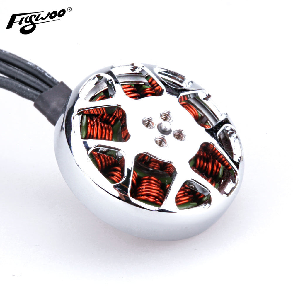 Flywoo NIN 2303.5 motore brushless 1750KV argento 5-6S