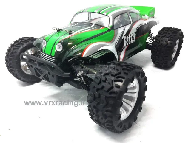VRX Maggiolino 1/10 auto scoppio 2 marce senza motore ed elettronica