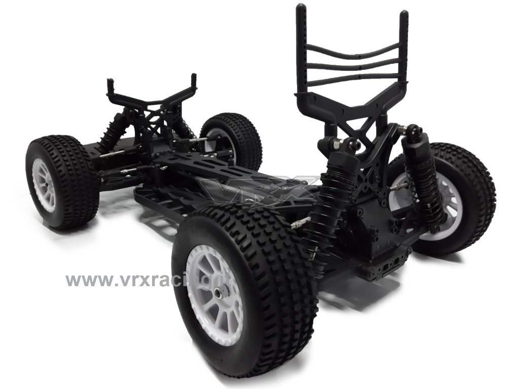 VRX Flash Rally meccanica completa rossa 4WD 1/10 roller