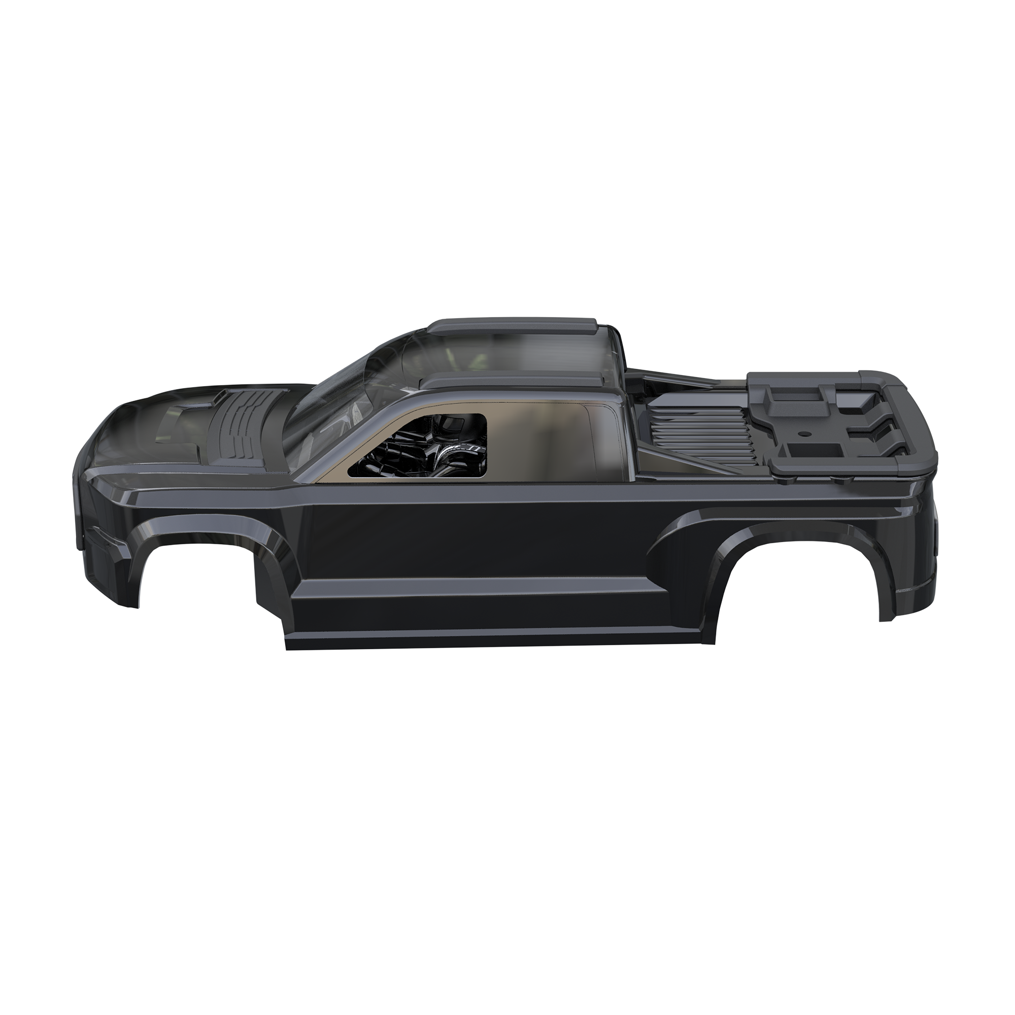 UDI RC Body Scocca P16-001C PC nera per UD1610PRO UD1610S