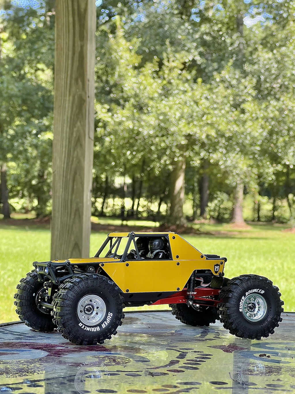 UDI RC UCX2405PRO Rock Crawler 1/24 4WD Brushless Giallo