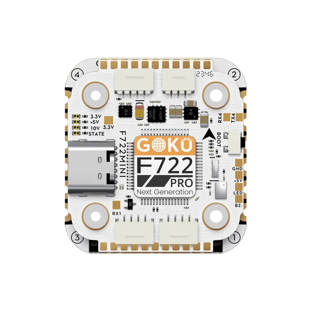 FlyWoo GOKU F722 Pro Mini V2 stack 20x20 FC ESC 45A O4