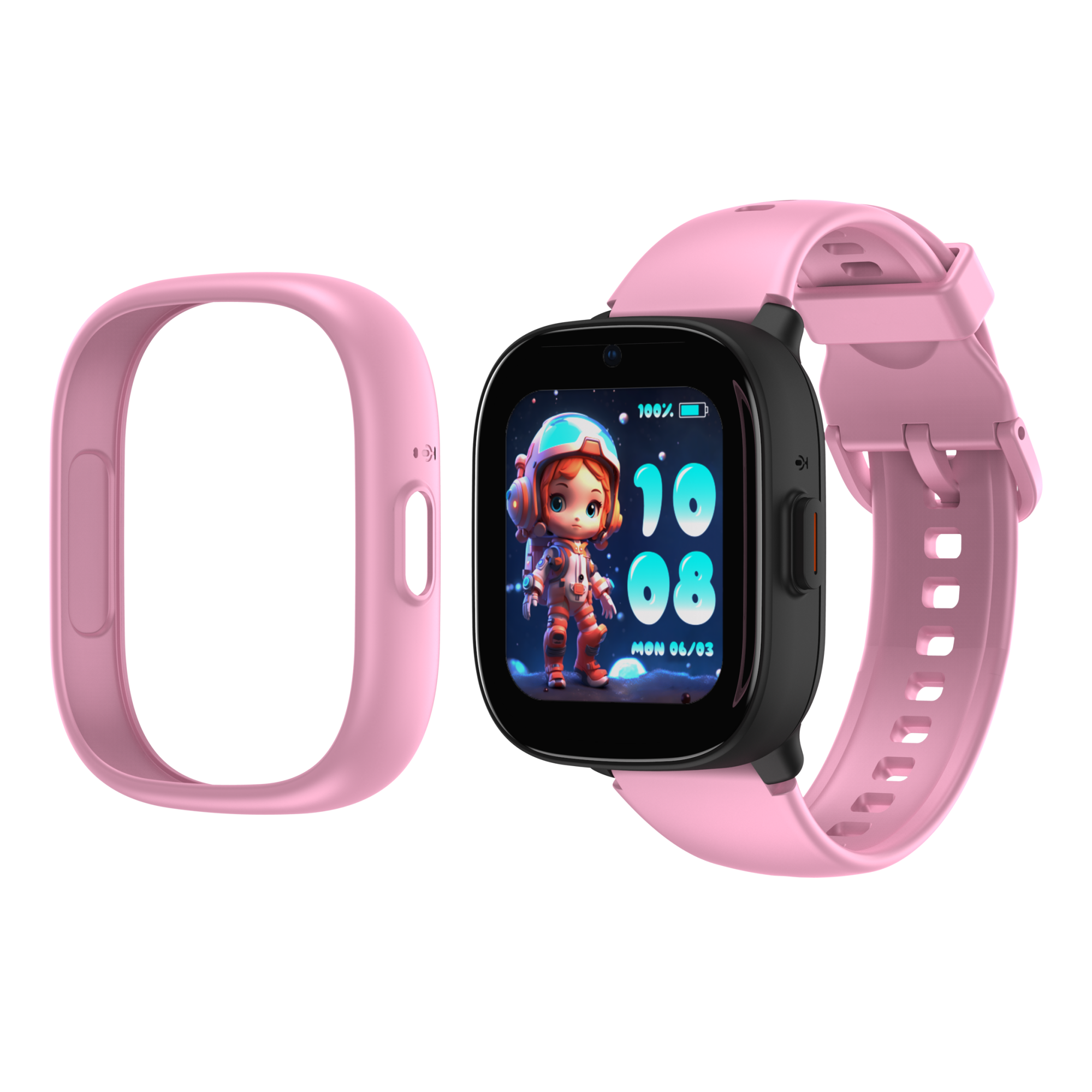 Radiocom Mars Watch Phone 4G bambini rosa GPS IP68