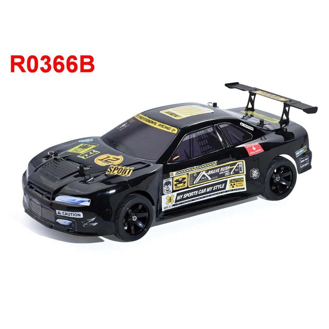 VRX RH1003 Auto RC Nitro 1:10 Nera Motore CY 18