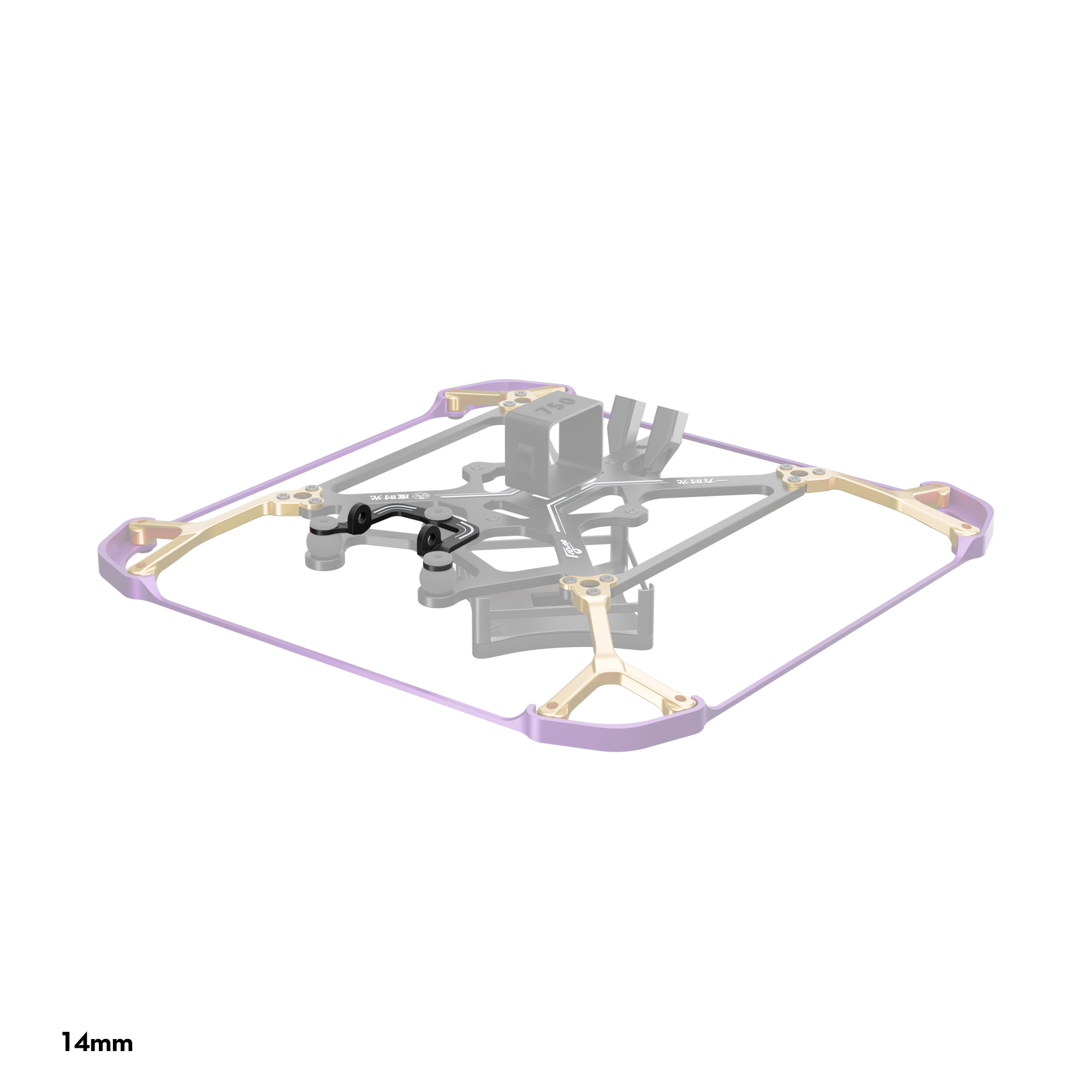 Flywoo Flytimes 85 frame kit telaio FPV 2 pollici 18,5g