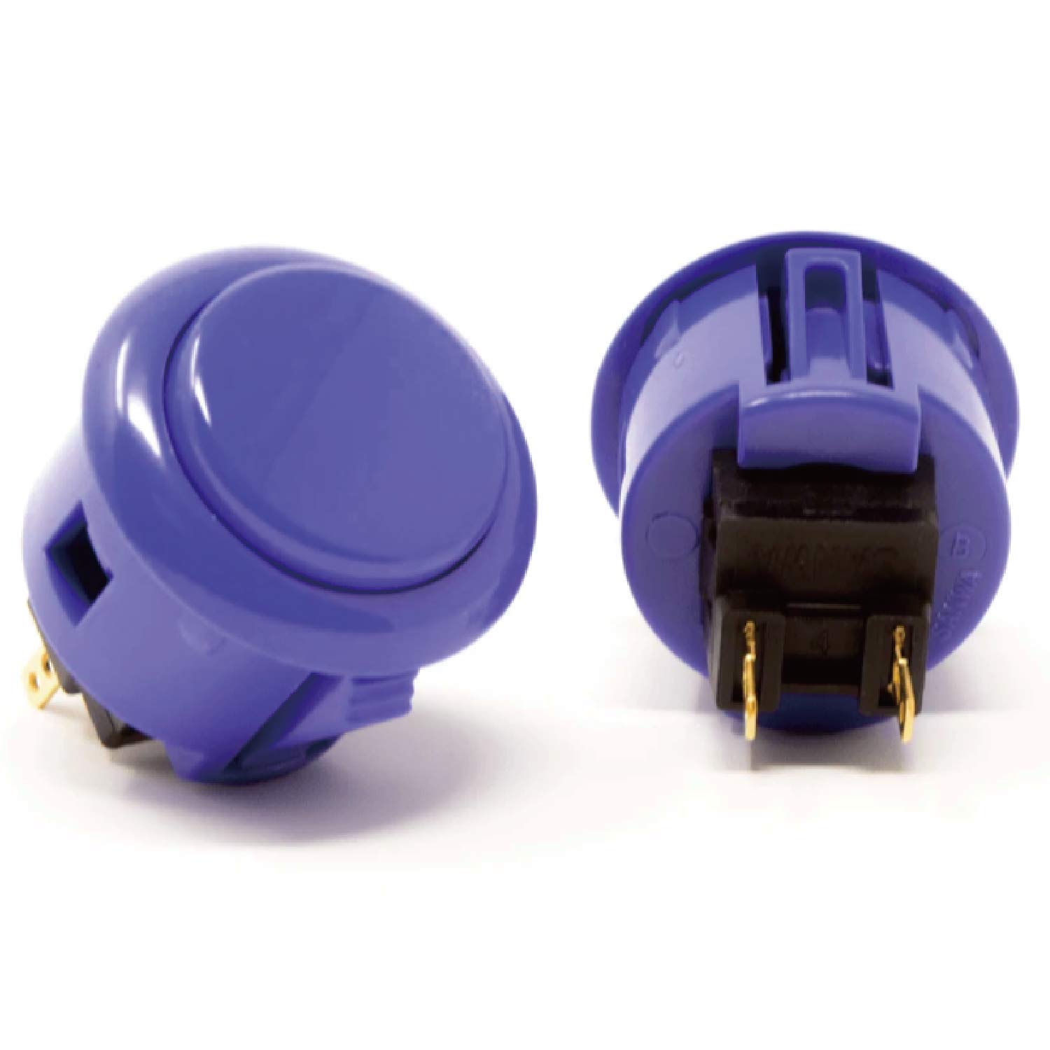 Sanwa OBSF-30 Pulsante Arcade 30mm Blu Scuro Snap-In