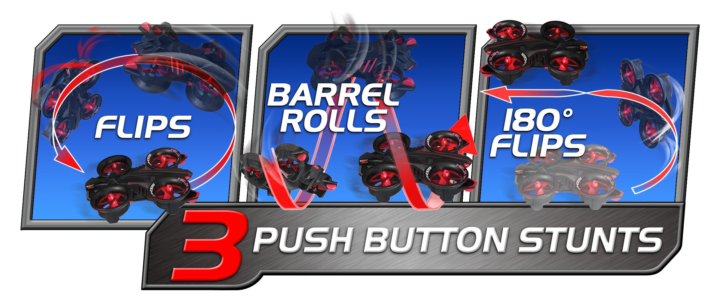 Air Hogs Helix X4 quadricottero radiocomando acrobazie