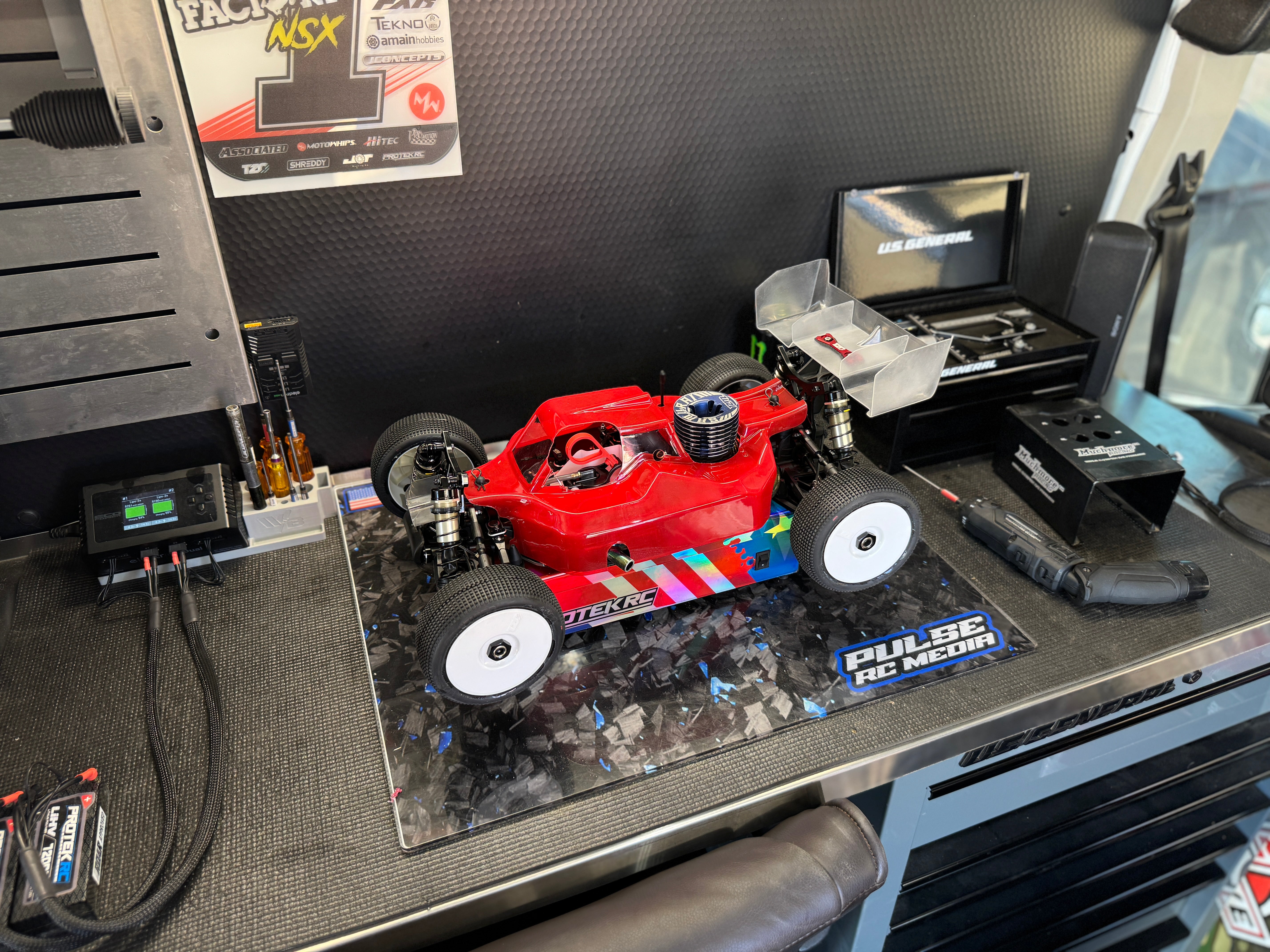 Wallie Builds Hong Nor X5B Race Spec Buggy 1/8 Blu