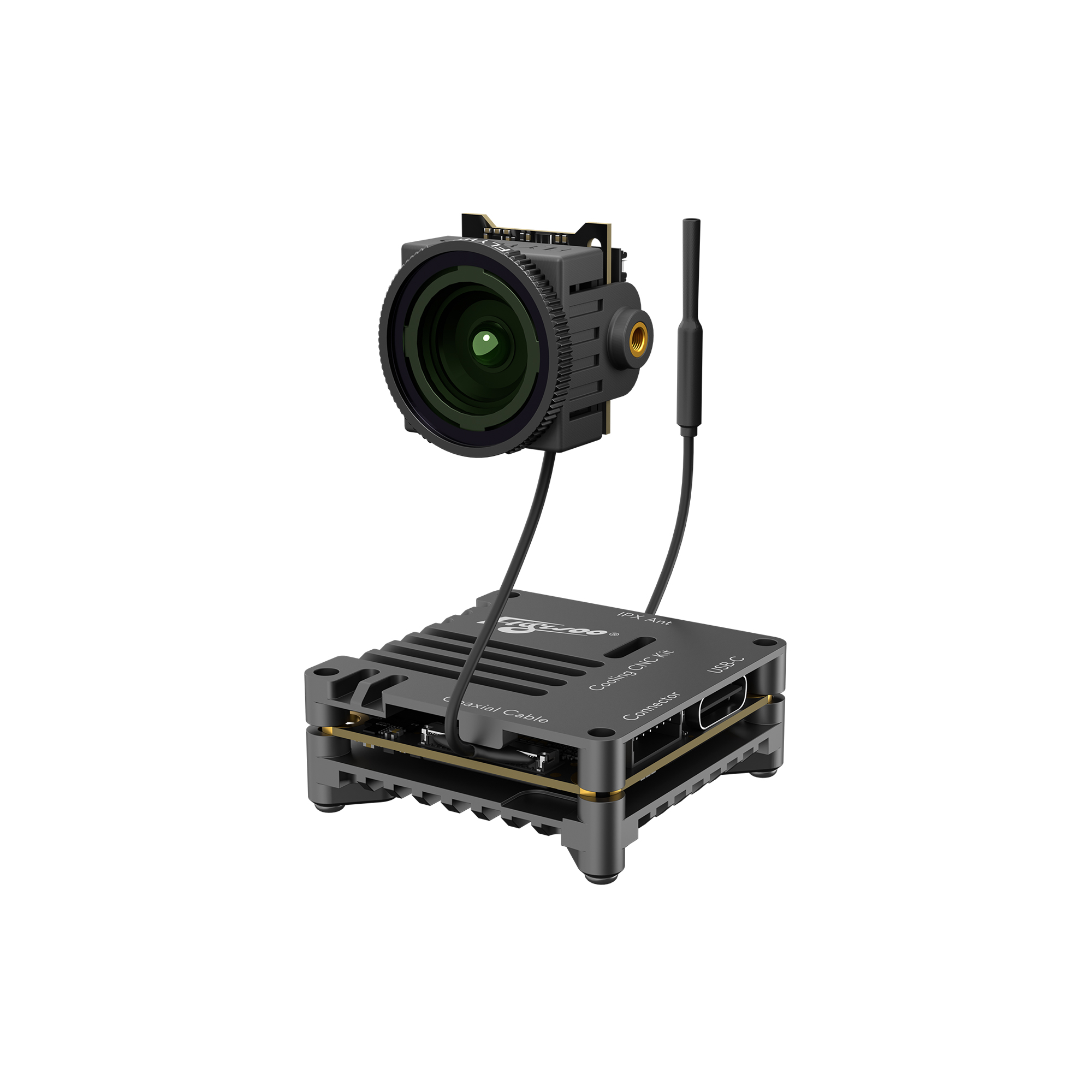 Flywoo O4 Kit Raffreddamento CNC Alluminio 5,1g Nero 20mm