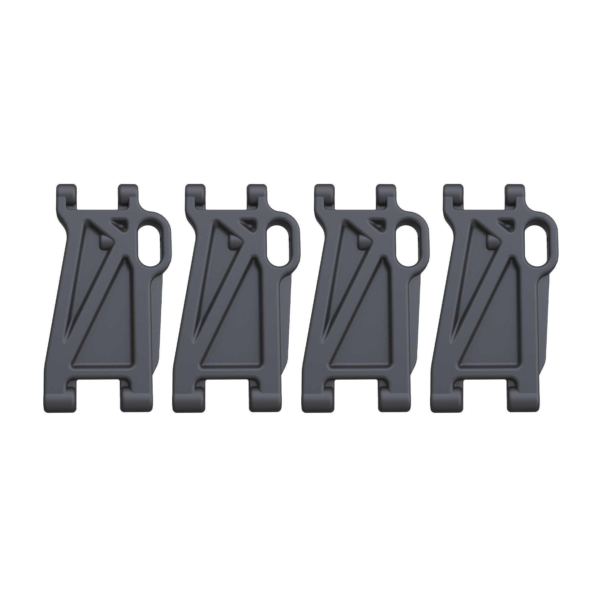 UDI RC UD16 Braccetto Inferiore Nero P16-010 4 Pezzi