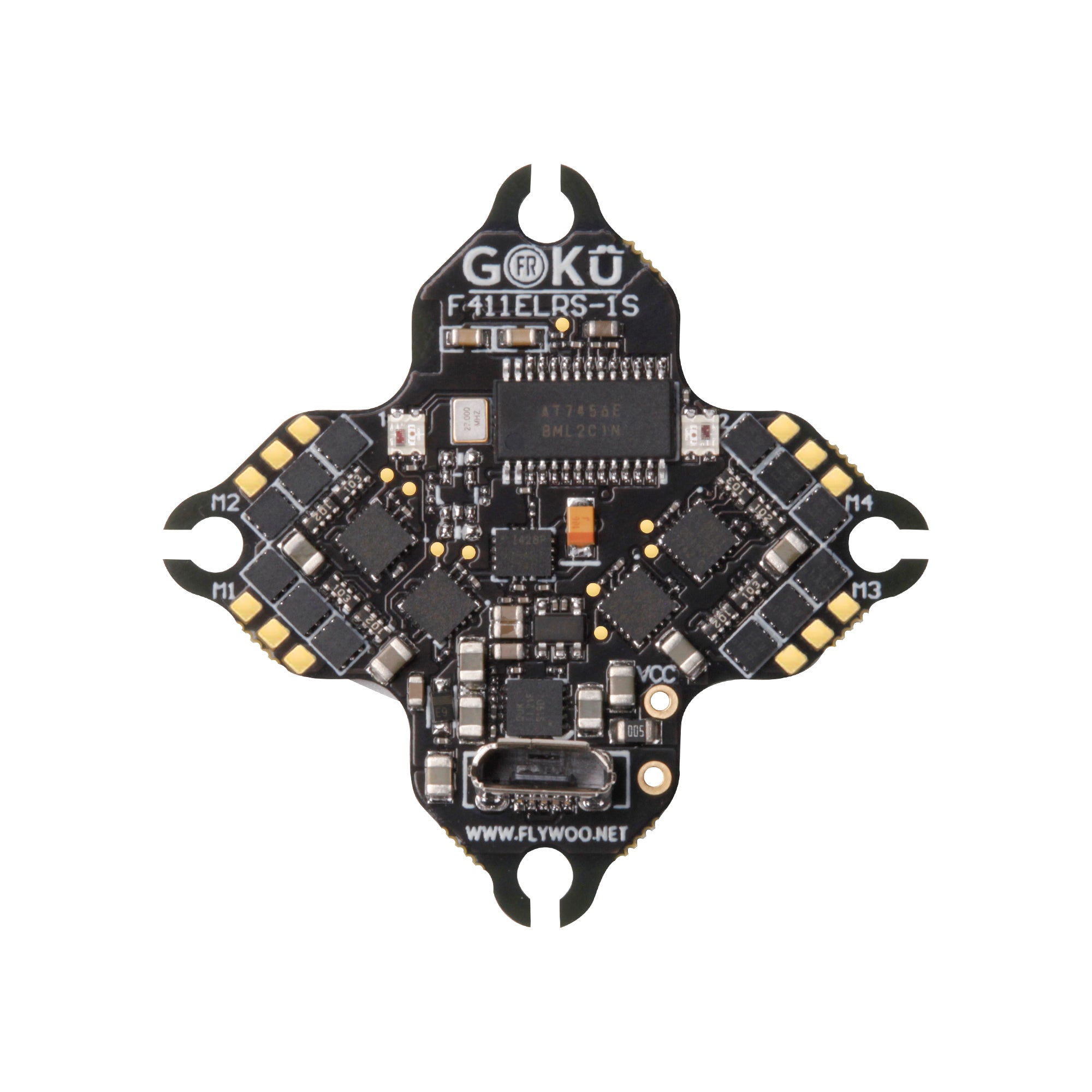 FlyWoo GOKU F411 ELRS AIO 1S 5A V2.0 25,5x25,5