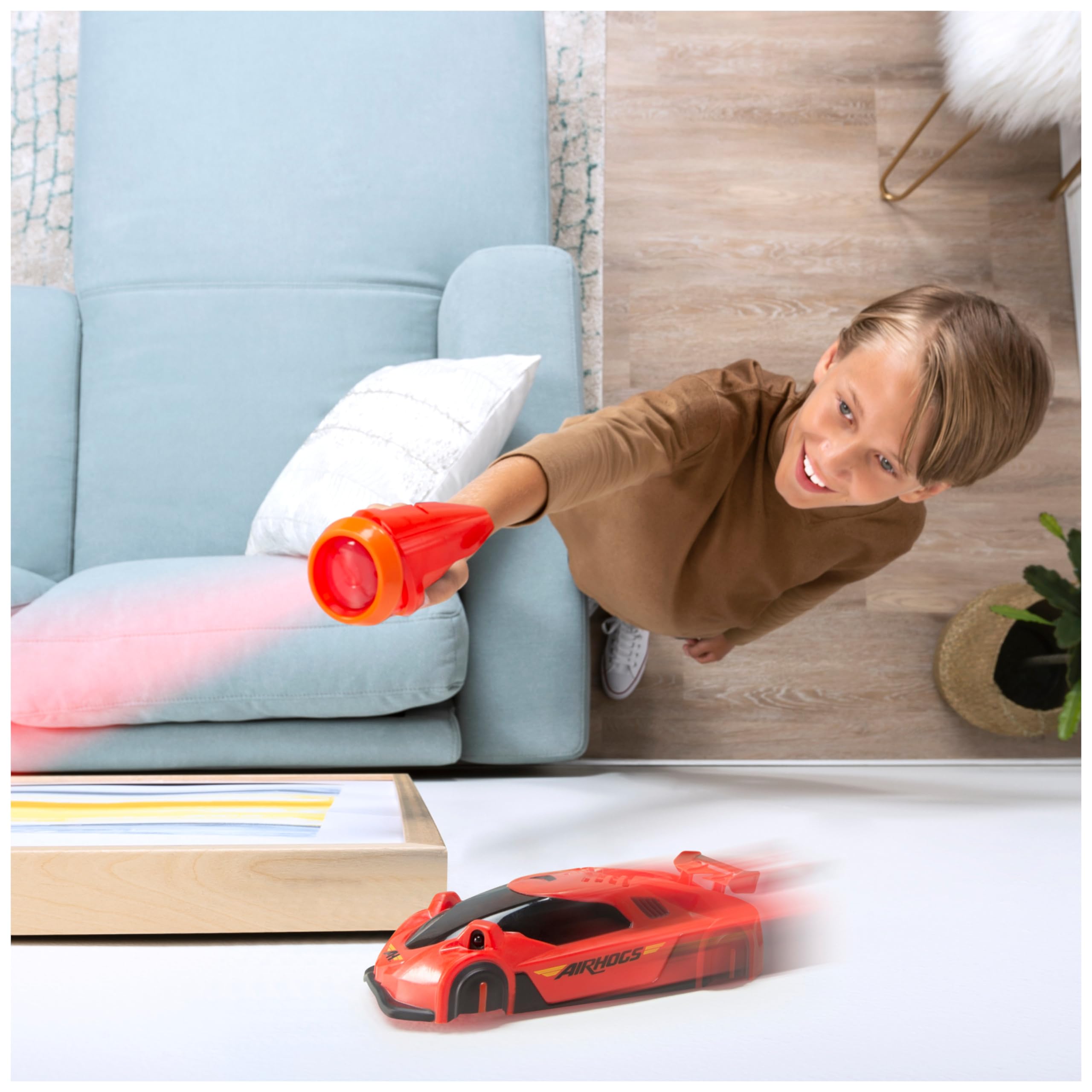 Air Hogs Zero Gravity Laser Auto Pareti Rossa USB
