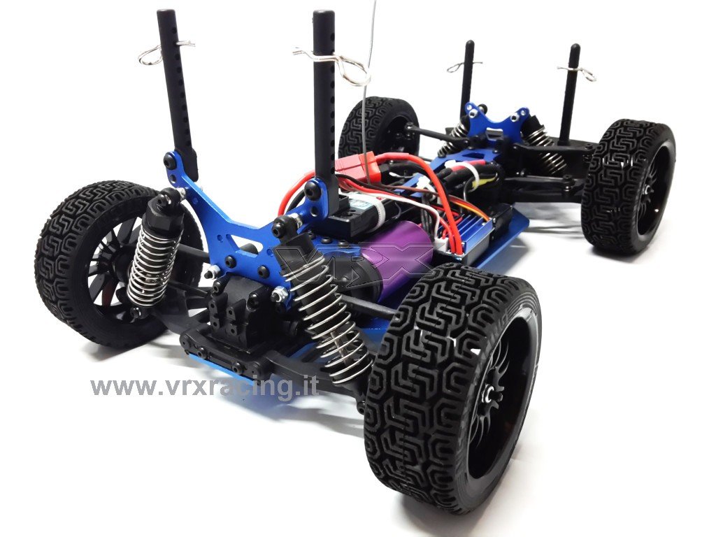 VRX Flash Rally XR16 1/16 auto rally brushless RTR nera 4200Kv