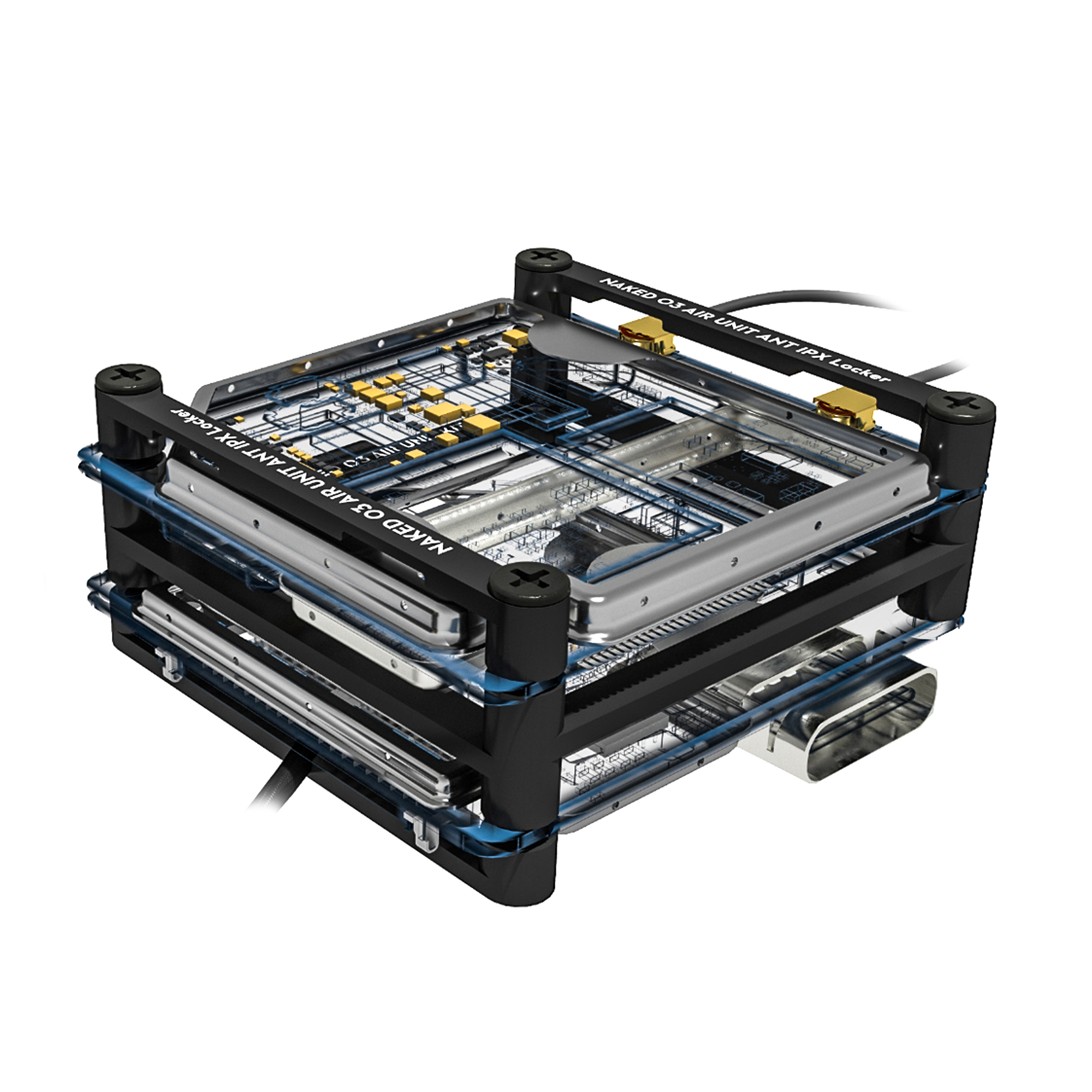 Flywoo O3 Lite / O3 Ultra kit CNC riduzione peso batteria corta
