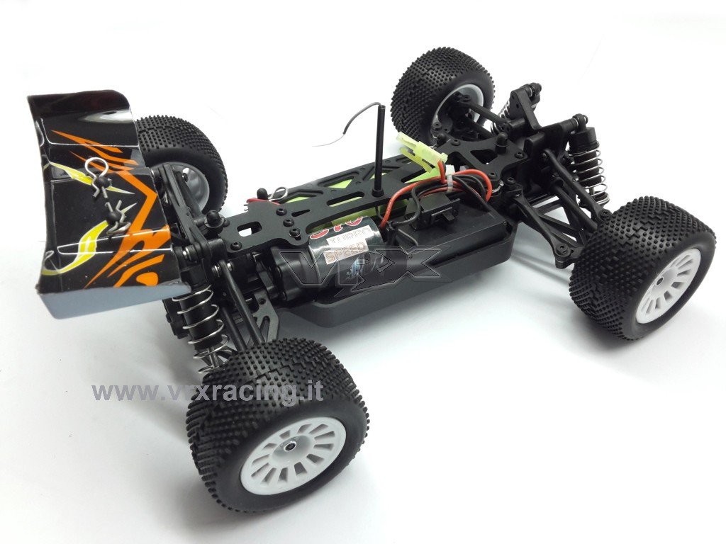 VRX XB-BD Buggy spazzole auto RC 1/18 RTR 4WD RC-370
