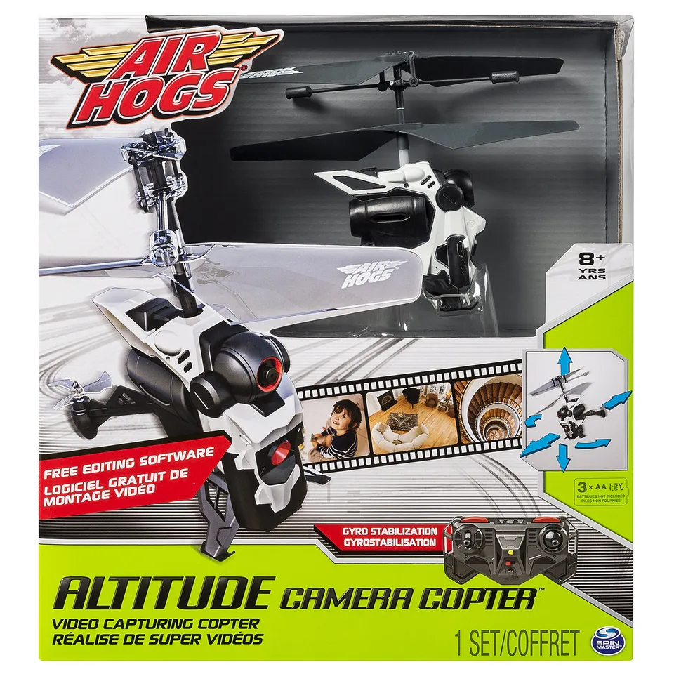 Air Hogs Altitude Video Drone elicottero con camera da interno