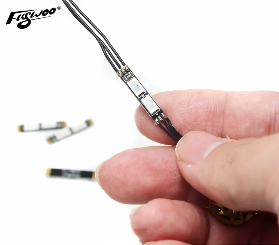 Flywoo Arm LED Board 20mm luce bianca 4 pezzi 1-4S