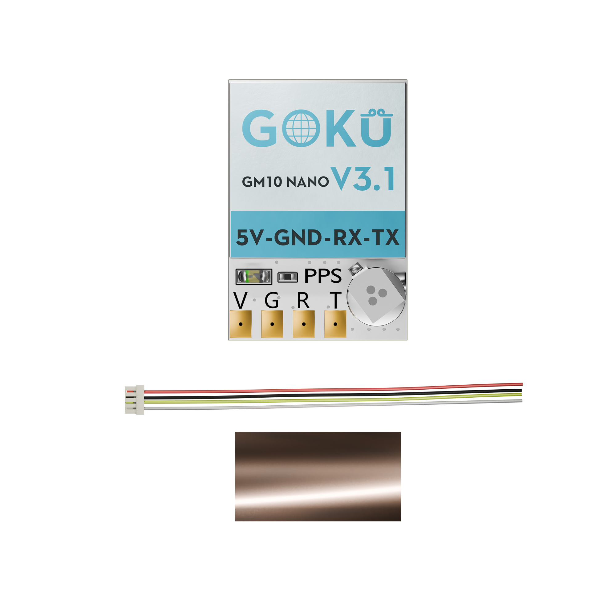 Flywoo Goku GM10 Nano V3.1 Modulo GPS Drone 2,5g M10050