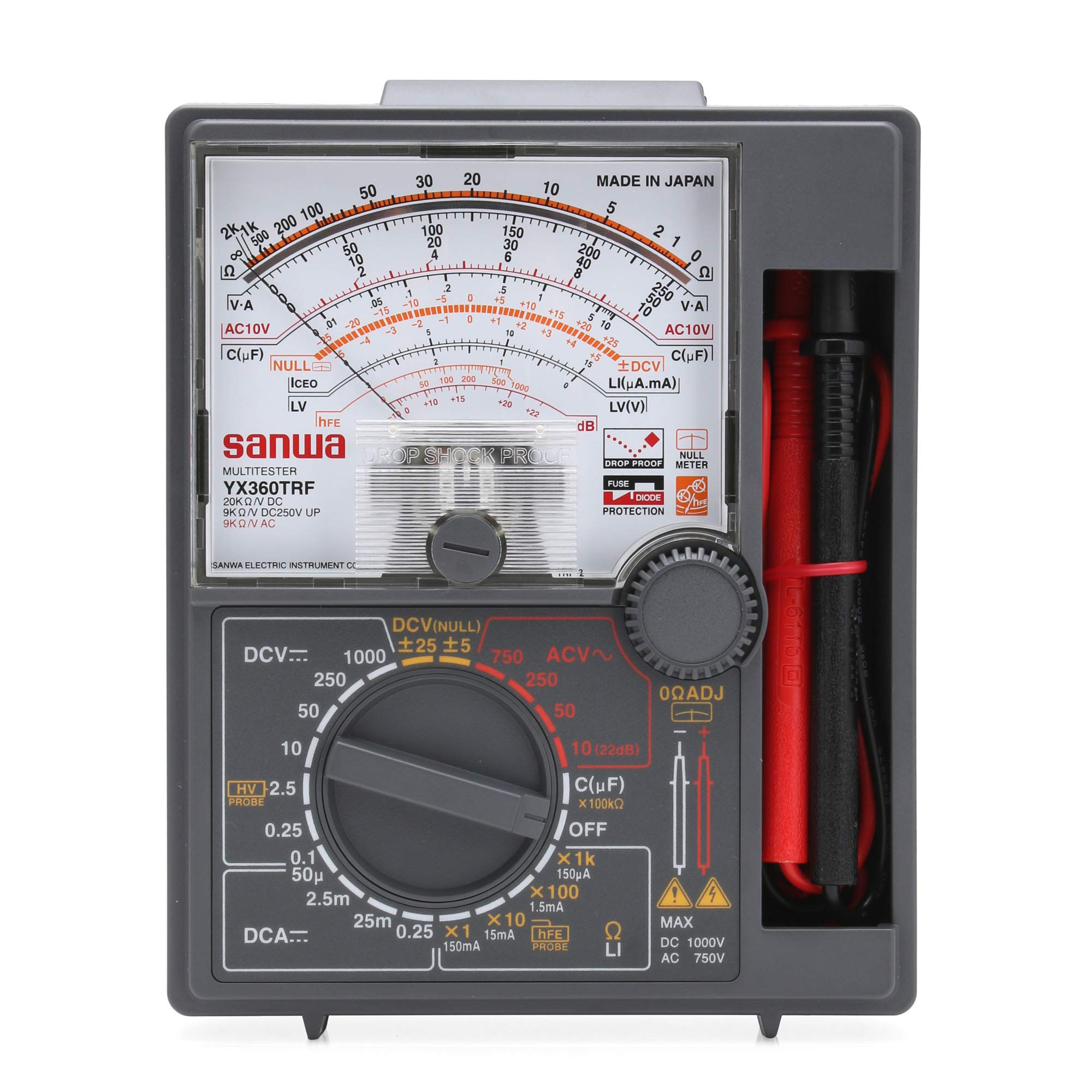 Sanwa YX360TRF Multimetro Analogico portatile a lancetta