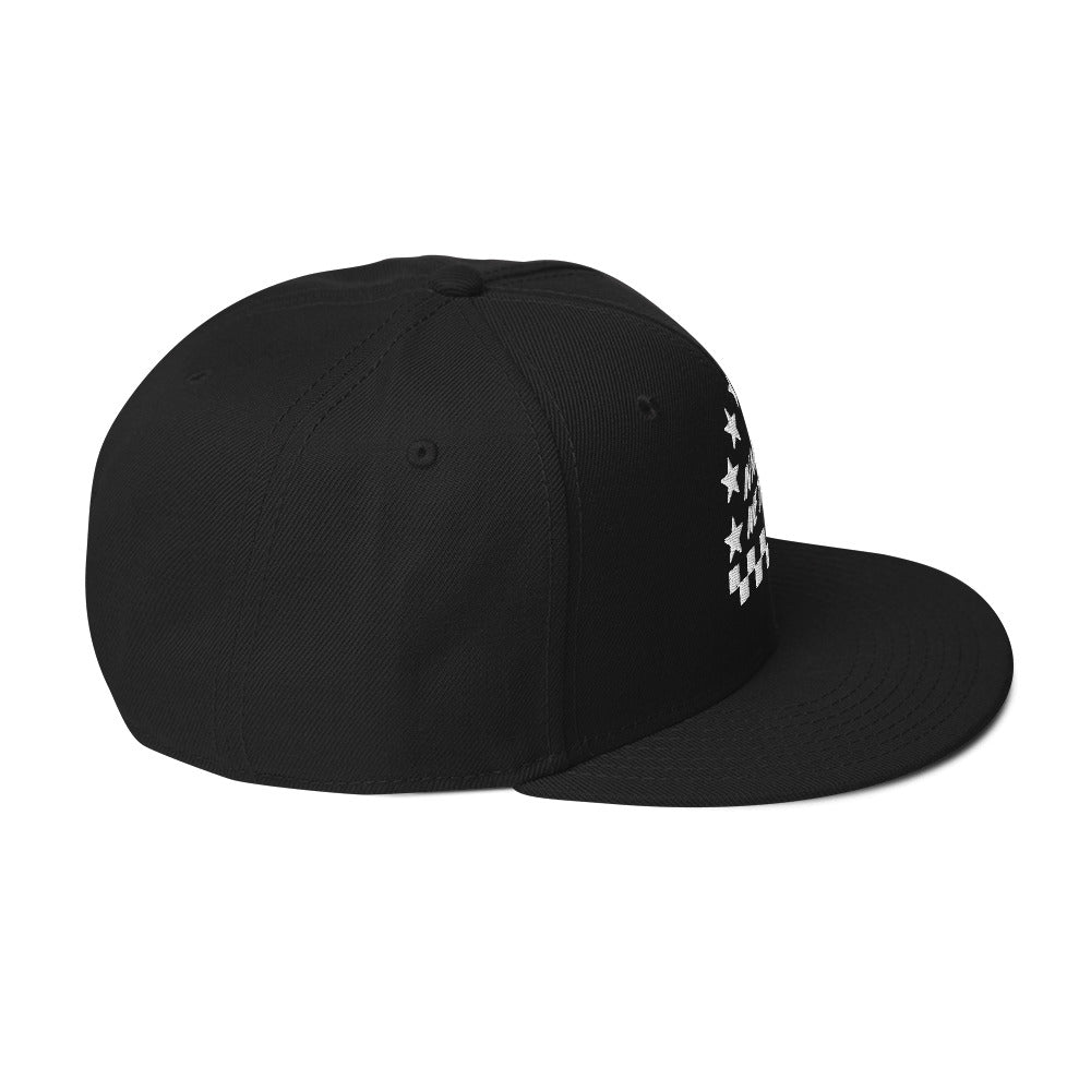 Wallie Builds In Nitro We Trust snapback cappellino nero taglia unica