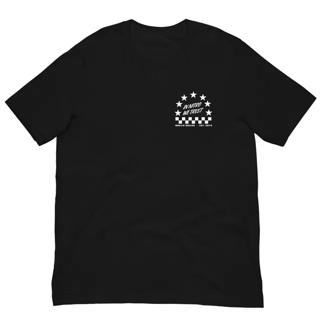 Wallie Builds Apparel In Nitro We Trust Tee maglietta nera M