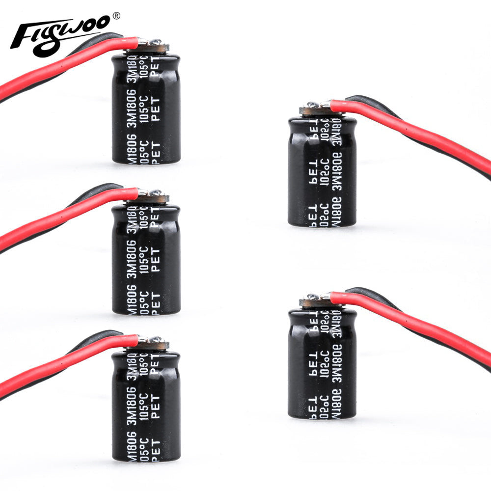 Flywoo Rubycon 35V 470uF Condensatore 5 Pezzi con PCB