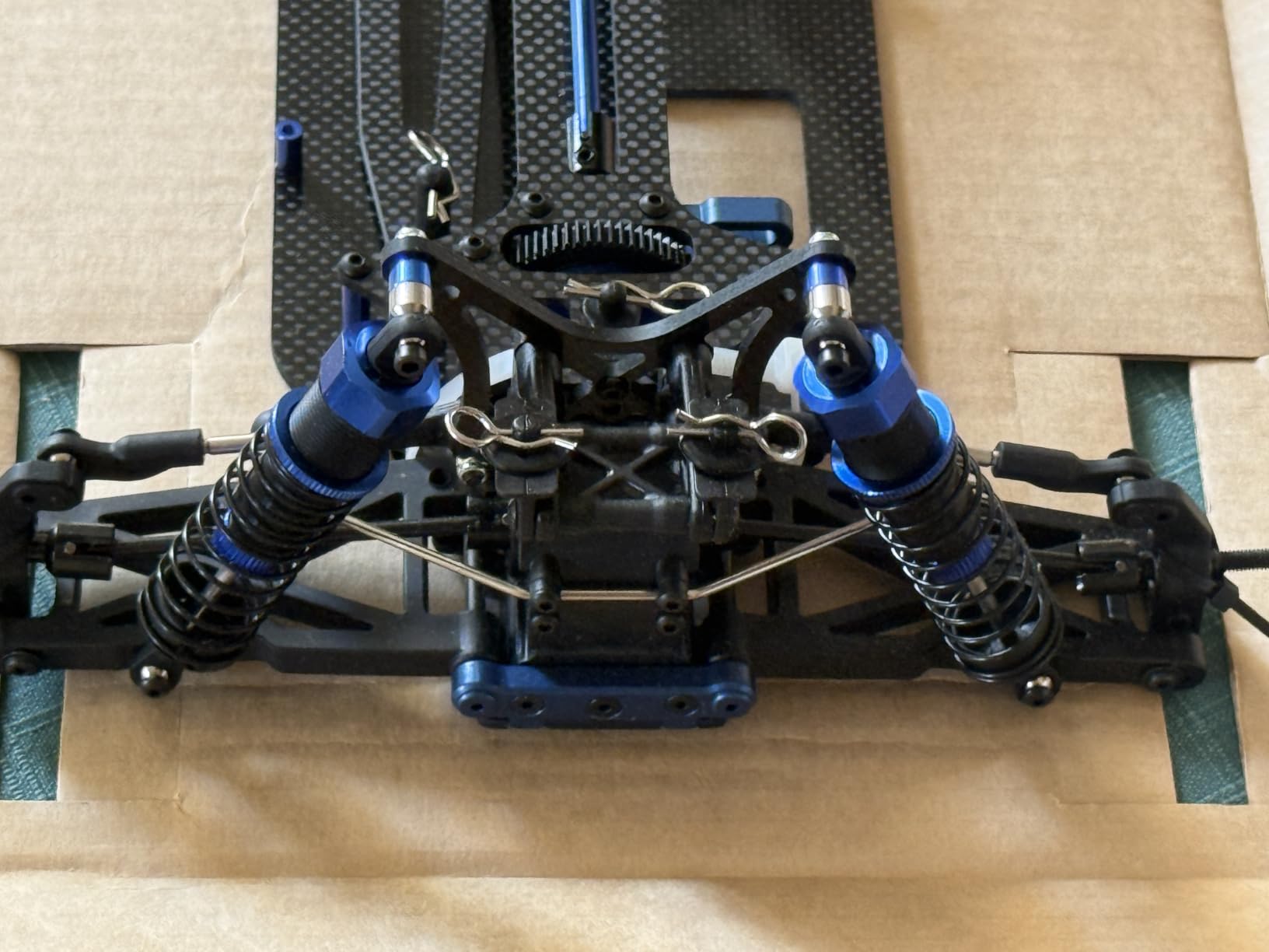 VRX RH1017P Buggy RC 1/10 4WD kit carbonio senza elettronica