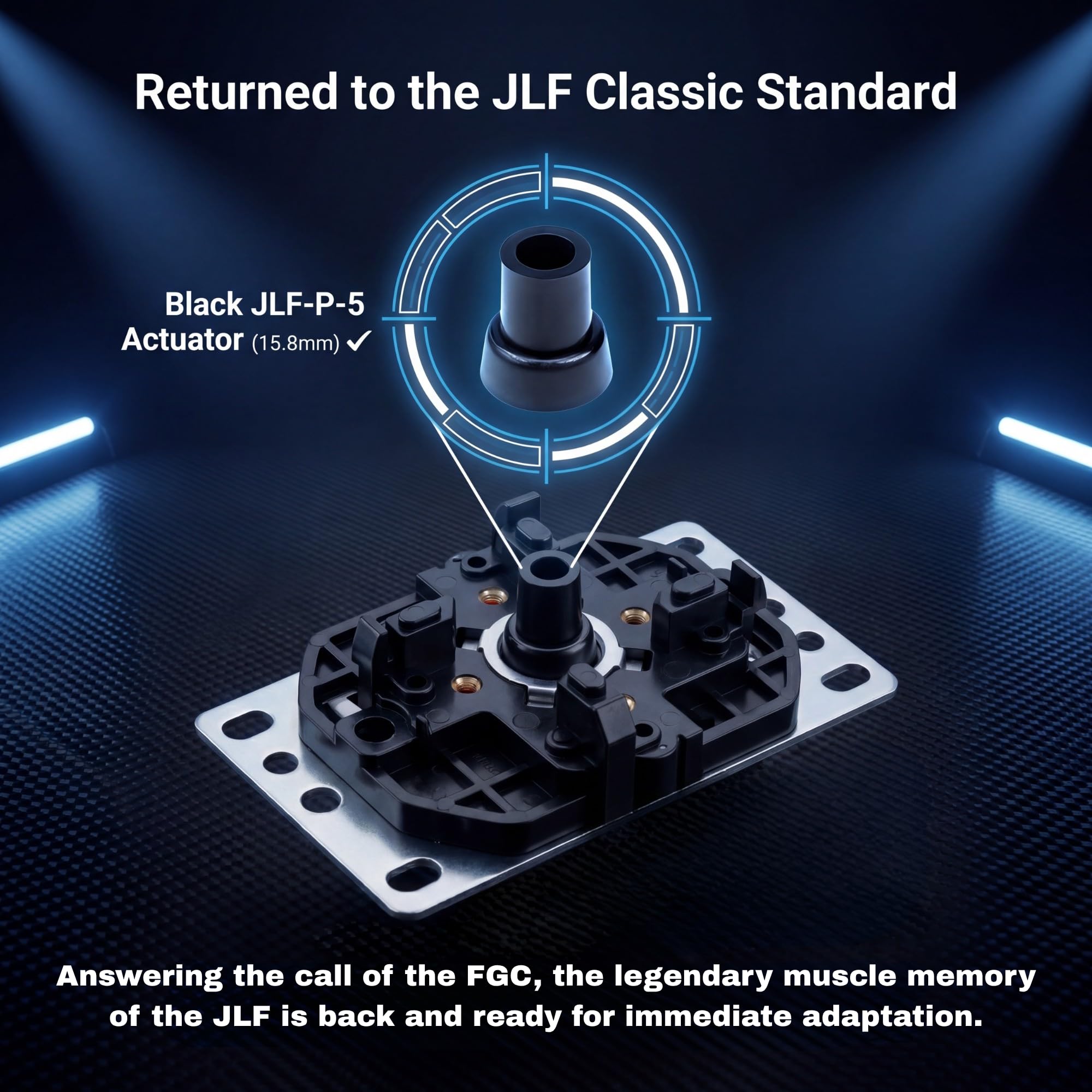 SANWA JLX2-TP-8YT Joystick Arcade Sfera Rossa 5 Pin