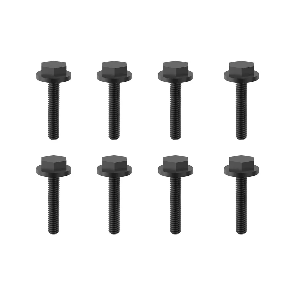 UDI RC M02-004 Viti Esagonali 2.6x15mm Nere 8 Pz