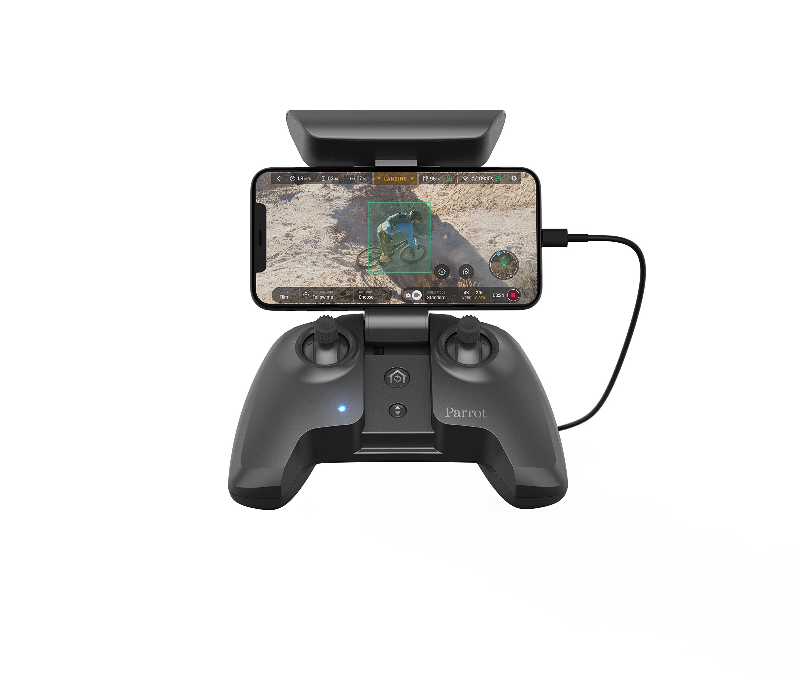 Parrot Anafi Base Drone 4K HDR 21MP Gimbal 180° Nero