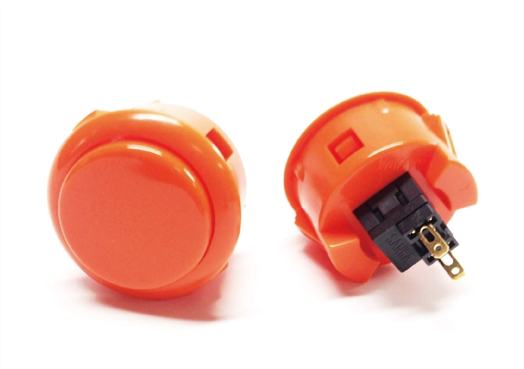 Sanwa OBSF-30 Pulsante Arcade 30mm Arancione 6 Pezzi