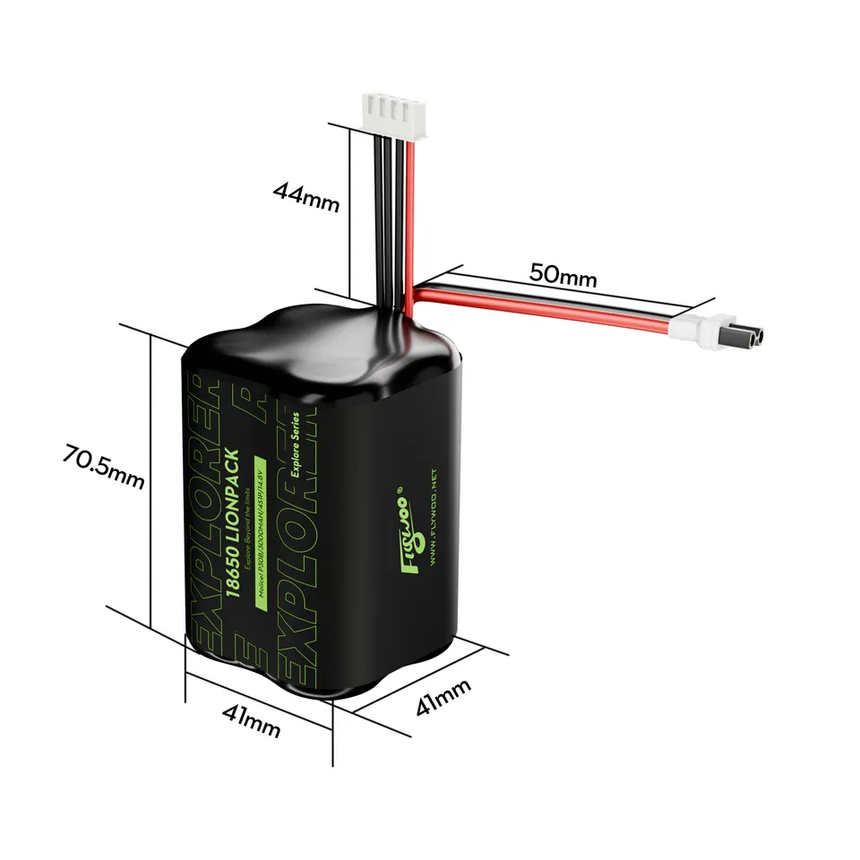 FlyWoo Explorer Molicell P30B batteria 4S1P 3000mAh