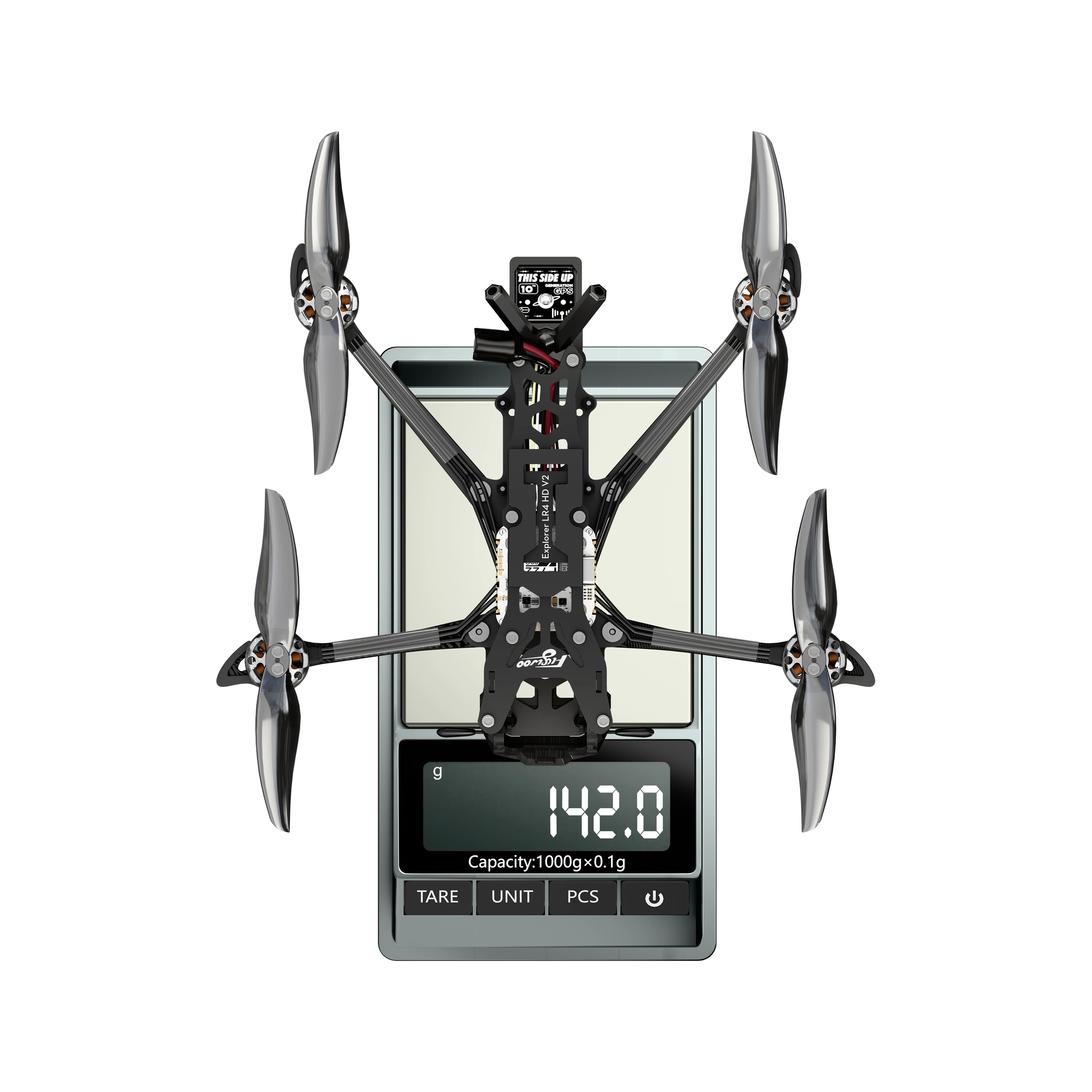 Flywoo Explorer LR 4 V2 Drone FPV O4 Wide Sub250 4"