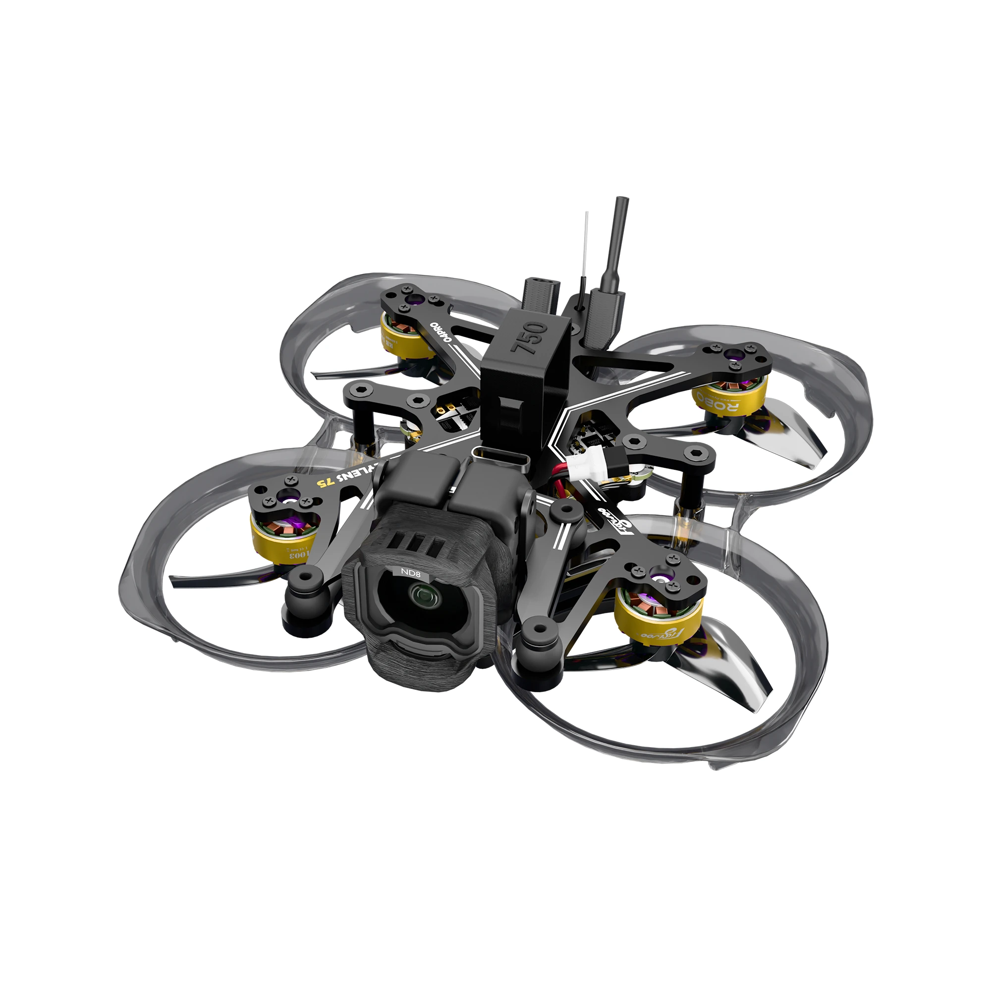 FlyWoo Flylens 75 DJI O4 Wide drone FPV 2S 68 g 4K