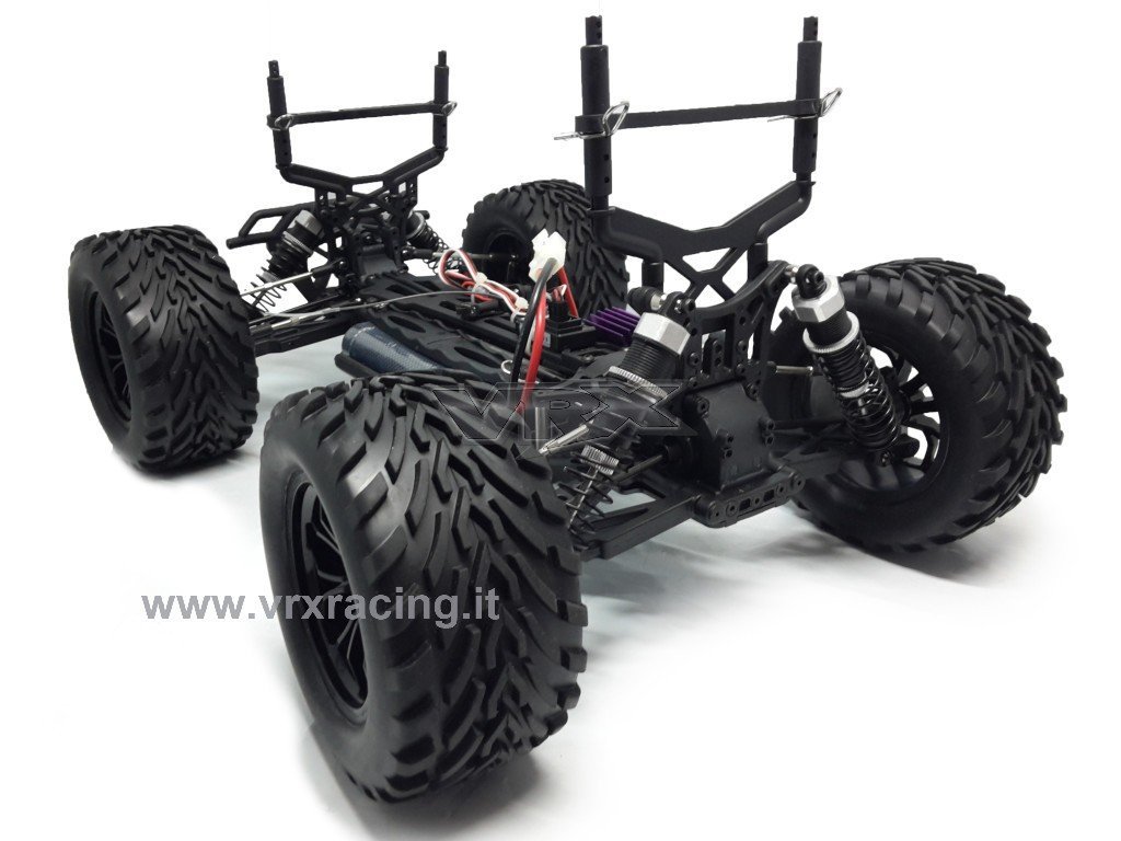 VRX Jeep Monster Truck 1/10 auto RC spazzole 4WD RTR