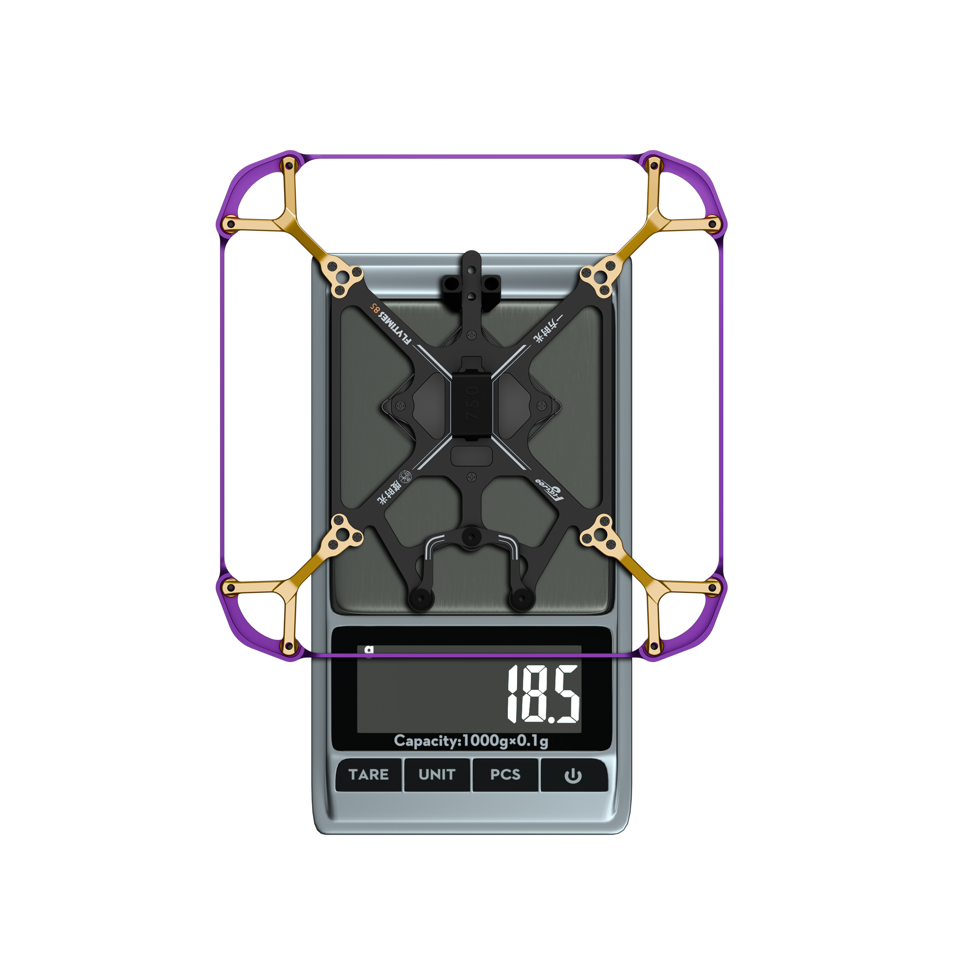 Flywoo Flytimes 85 frame kit telaio FPV 2 pollici 18,5g