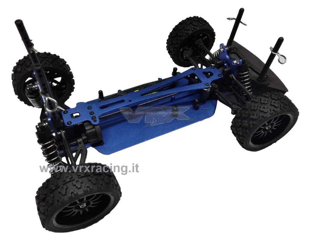 VRX Stradale Flash Rally XR16 auto RC 1/16 meccanica 4WD