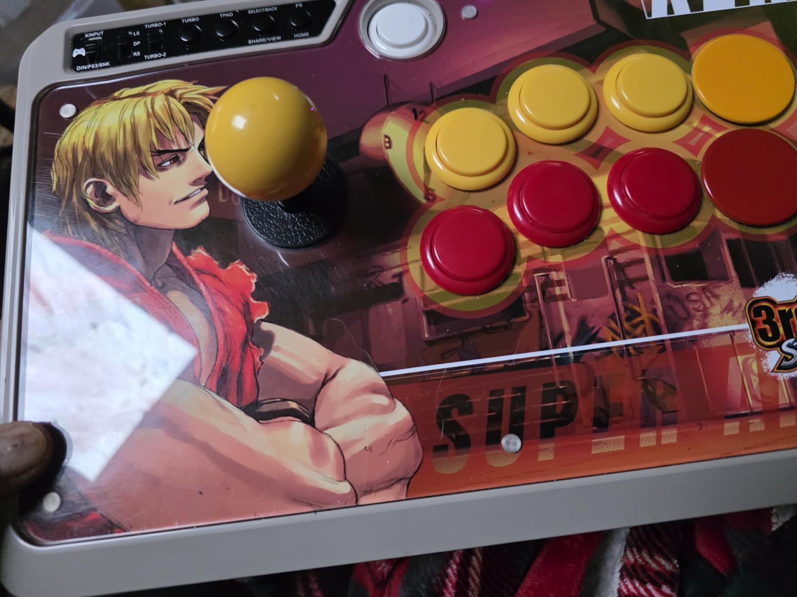 Sanwa OBSF-30 Pulsanti Arcade 30mm 6pz Rosso
