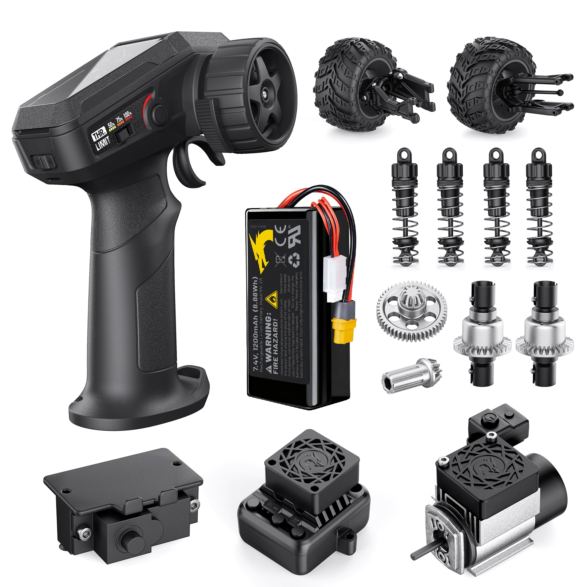 UDI RC Electronics kit brushless UD1611 2845 3800KV 45A 2S