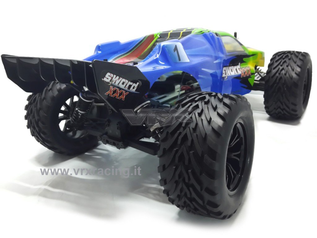 VRX XXX Sword truggy 1/10 RTR brushed blu verde 4WD