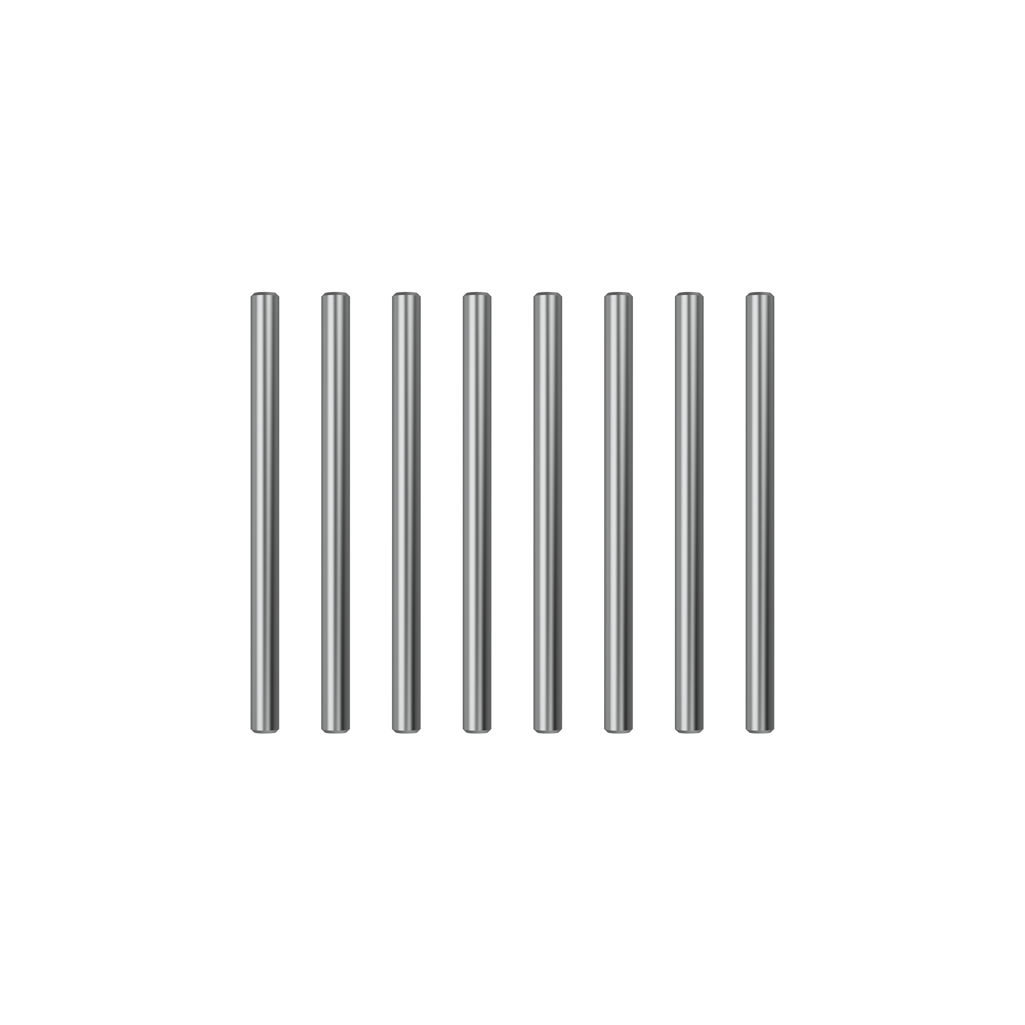 UDI RC UD16 Alberino Liscio 2.5x27mm M06-015 8 Pezzi